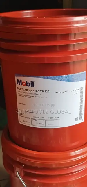 Mobil Gear Oil 600 Xp 220 Hp Gear Oil 20l