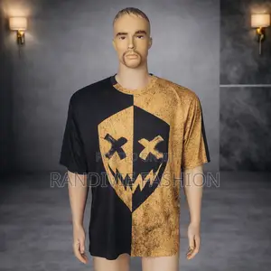 X Face T-Shirt [Brown/Black]