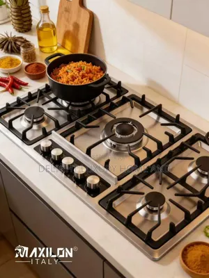 5 Burner Gas Cooker Very Quality Standard For Your Kitchen
