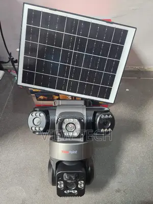 Intelligent Solar Tripple Lens Camera