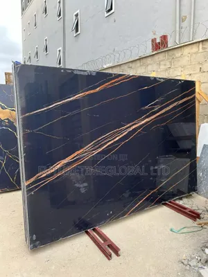 Black Marble Quartz Slab