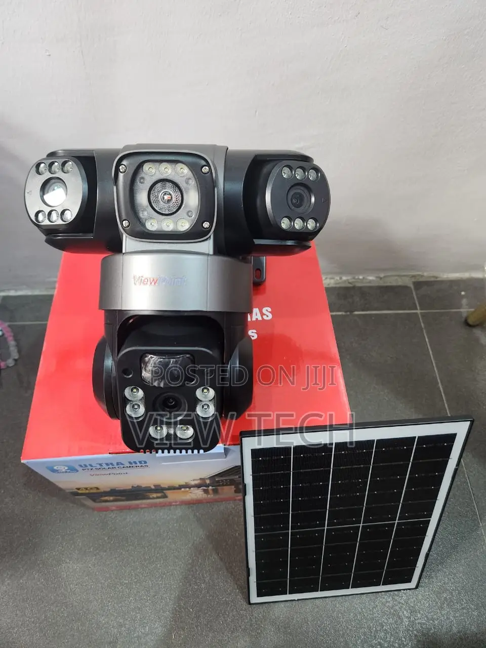 Three Lens Solar Camera 4g