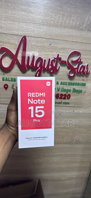 New Xiaomi Redmi Note 15 Pro 512 GB Black