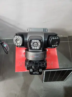 4g Intelligent Smart Solar Tripple Lens Camera