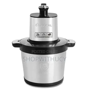 Lexical 8l Food Processor, Yam Pounder, Electric Chopper.