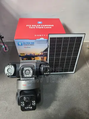V380 Tripple Lens Solar Camera