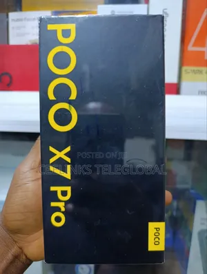 New Xiaomi Poco X7 Pro 256 GB Black