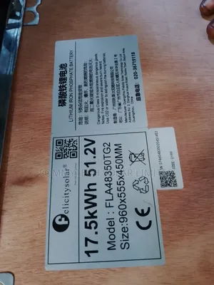 17.5kwh Luthiun Battery Flat