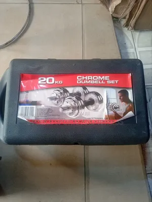 20kg Chrome Dumbbell Box