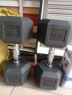 20kg Hexagon Dumbbell