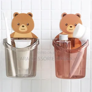 1pc Bear Cup Toothbrush Holder
