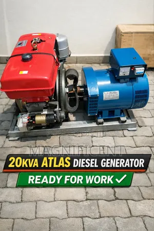 Reliable 20kva Atlas Generator – Perfect for Business Industry