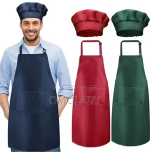 Cooking Apron + Cap