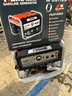 Kemage 5.5kva Generator With Key And Remote