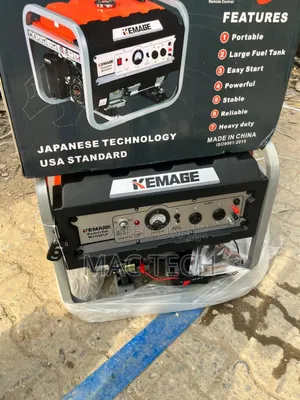 Kemage 5800e2r Strong Generator With Key And Remote Control