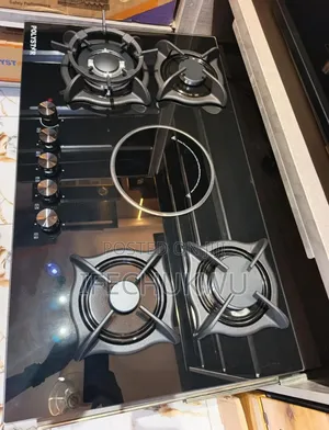 Original Polystar Inbuilt 4+1 Gas Electric Cooker Hob 60x60cm Copper