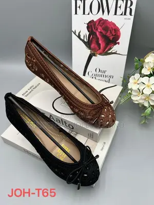 Women's Laser-Cut Ballet Flats,