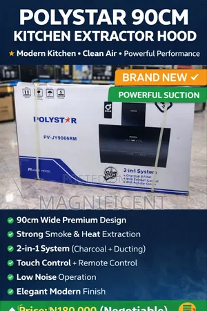 Polystar Pv-Jy9066rm Extractor Hood – 2-in-1 Premium Design
