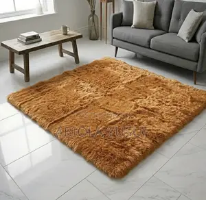 Fur Center Rug for Living Room or Bedroom
