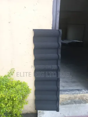 Plain Black Milano Gerard Stone Coated Roofing Sheet in Lagos