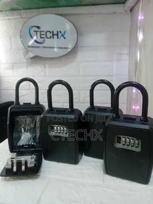 Hangable Combination Key Lock Box For Home Office Metal. 10 Keys