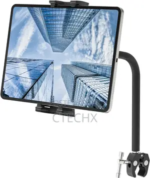 Exercise Bike Tablet Holder, Adjustable Treadmill Bike Tablet Mount