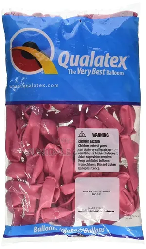 100pack 5" Pink Balloons