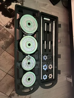 50kg Adjustable Case Dumbbell Set