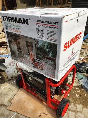 Firman 12990es Portable Generator With Big Wheels