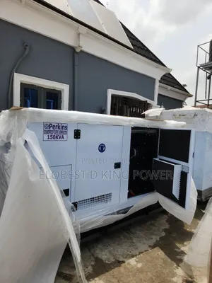 150kva Soundproof Generator With 100% Pure Copper Coil Perkins