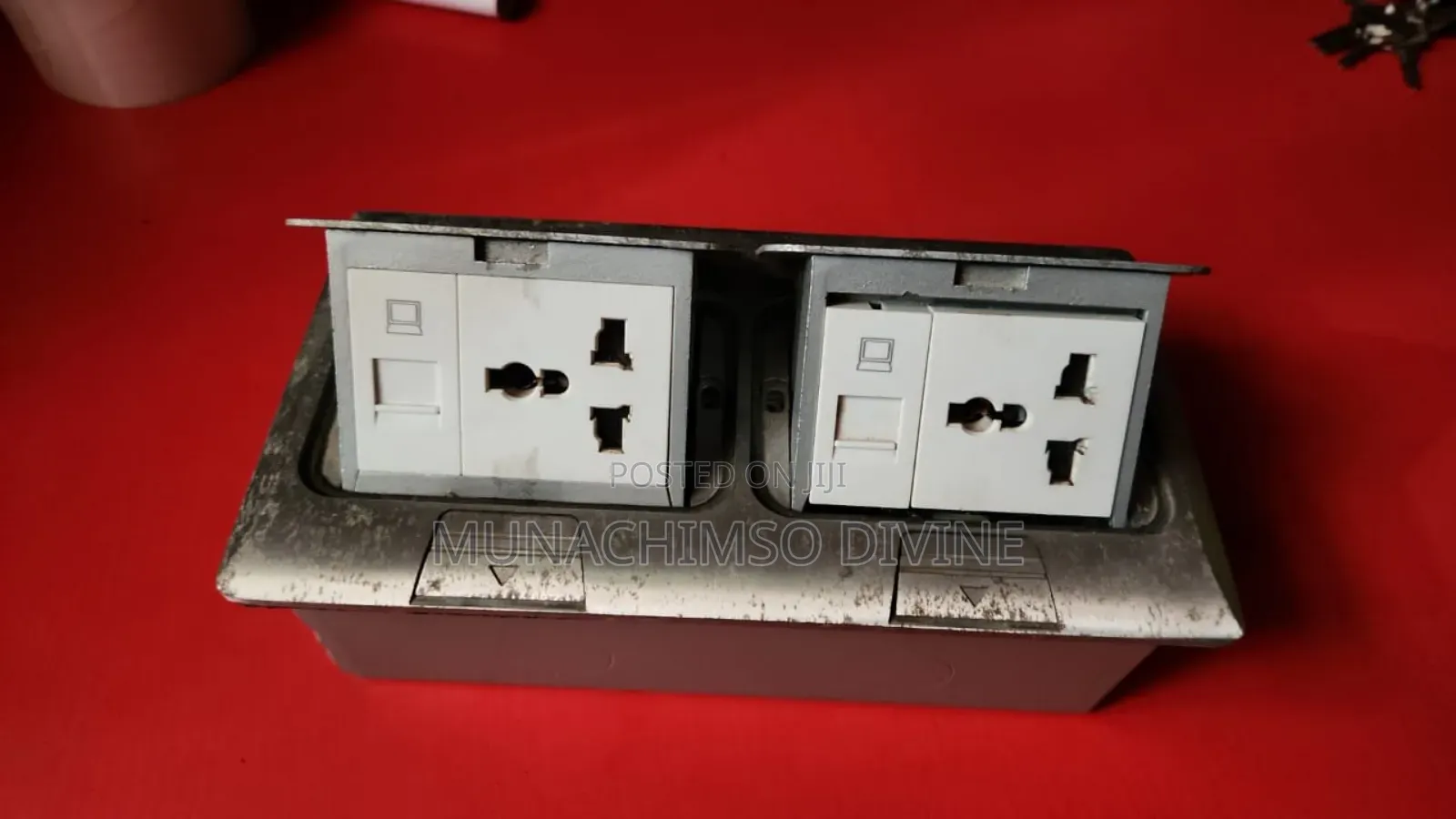 Floor Socket With Rj45 Jack