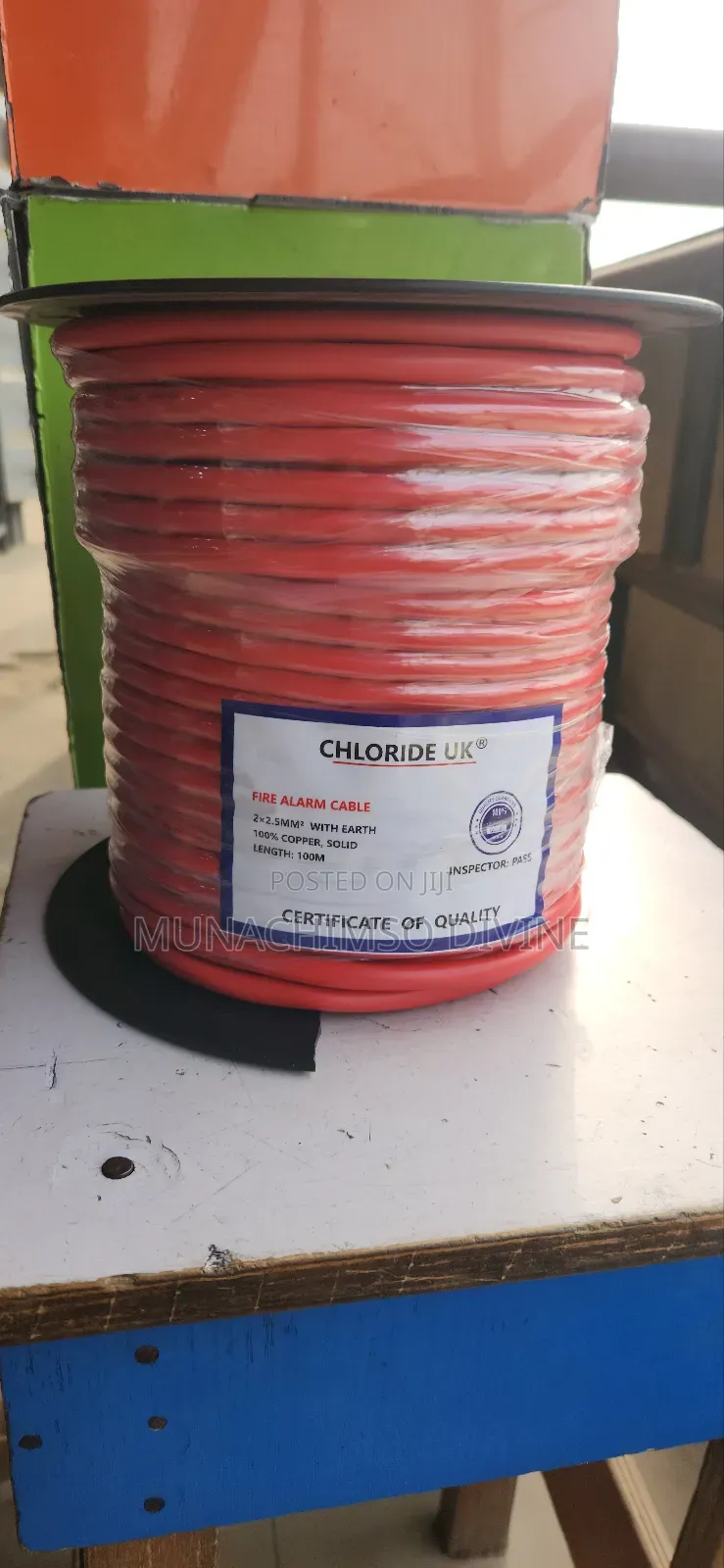 2.5mm Fire Alarm Cable Solid Copper