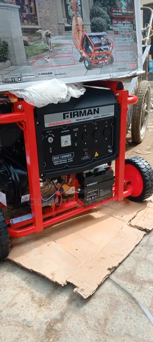 Original Firman Generator 12.5 Kva Model 12990 100% Copper Coin