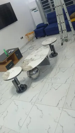 Set of Center Table With Stool