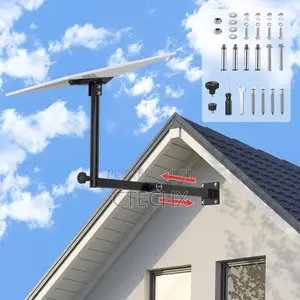 Starlink Gen 3 Mount With Retractable Design, 360° Adjustable Long