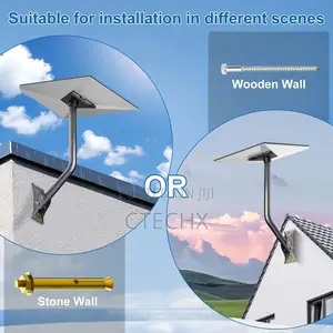 Gen 3 Mount for Starlink, Adjustable Wall /Roof Mounting Kit for V3