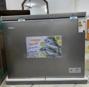 Snowsea Bd308 Roomy Chest Freezer Wit Double Glass Cover Bd-308