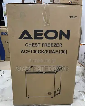 Aeon Freezer 102l R600a Sd Grey Acf100gk