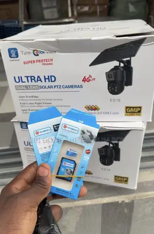8mp Eseecloud Hitech CCTV Ultra Hd Dual Lens Solar PTZ Cameras