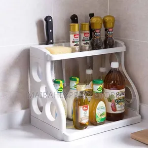 Double-Layer Kitchen Storage Rack .
Knife /Spice Organizer Rack 2st2r