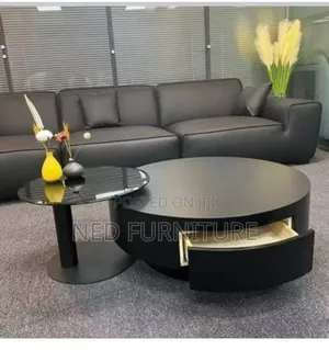 Quality Black Center Table Set