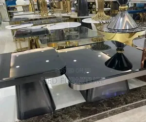Quality Black 2 In 1 Center Table Set