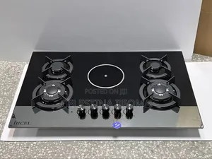 5 Burner Cabinet Cooker With Electric