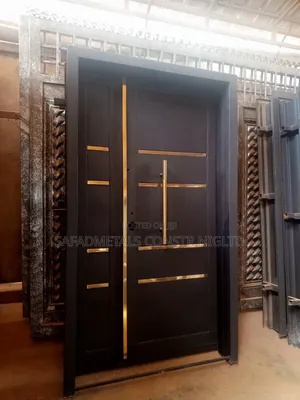 4ft Bullet Proof Gold Stainless Door