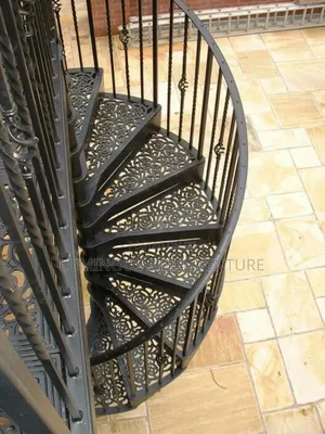 Excellent Spiral Wrought Iron Design That Is Ideal for Spiral