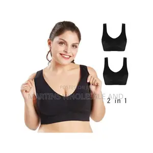 Wireless Black Bra