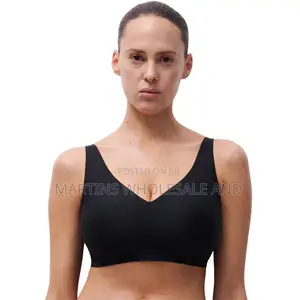Wireless Black Bra