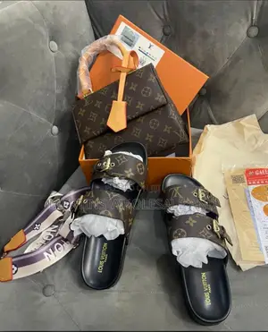 Louis Vuitton Bom Dia Flat Comfort Mules in Monogram