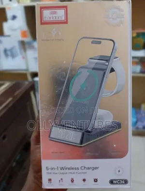 Earldom 5in1 Wireless Charger Wc34
