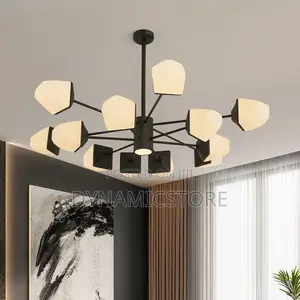 Ceiling Light Multiple Glasses Hand